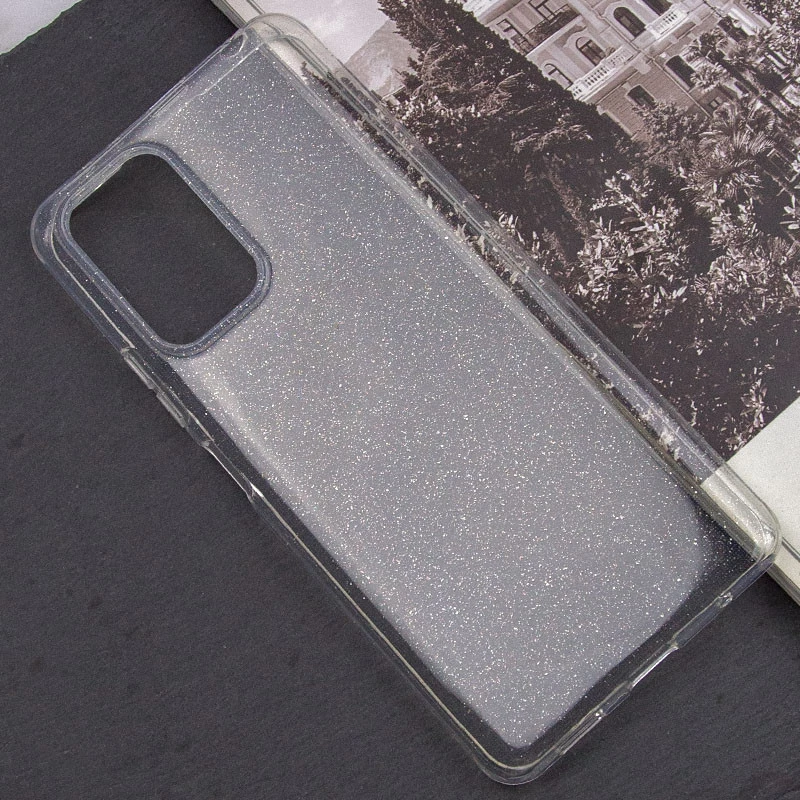 Блискучий силіконовий чохол на Xiaomi Redmi 13C – Clear. Фото 4 з 7