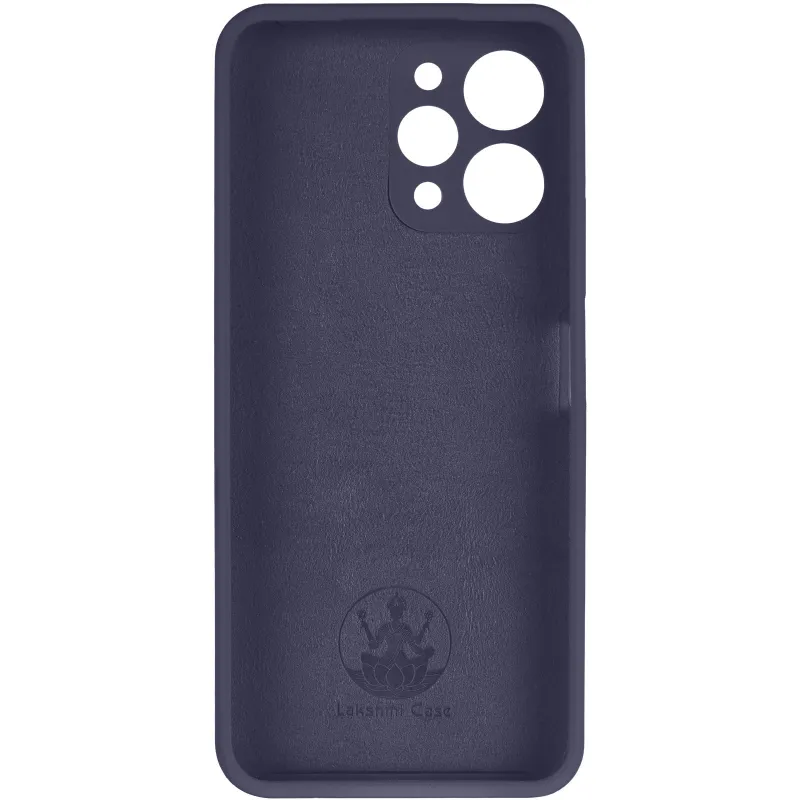 Чохол Silicone Case Lakshmi Premium із закритою камерою для Xiaomi Redmi 12 – Сірий / Dark Gray. Фото 7 з 10