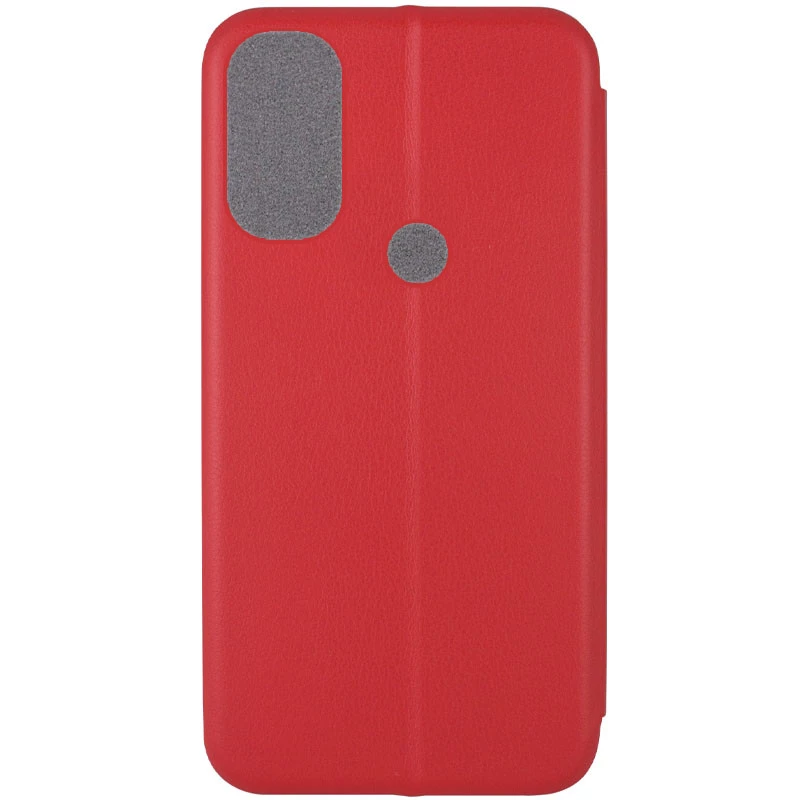 Чохол-книжка класичний на Motorola Moto E40 – Червоний. Фото 4 з 4