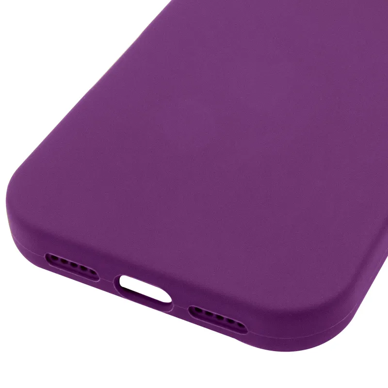 Чехол Silk Full Protective (AA) NO LOGO для Apple iPhone 17 Pro (6.3") – Фиолетовый / Grape. Фото 6 из 6