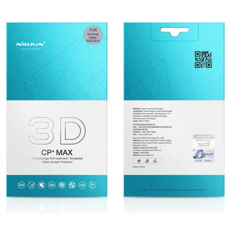 Захисне скло Nillkin (CP+ max 3D) на Samsung Galaxy S21 Ultra – Чорний. Фото 6 з 8