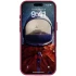 TPU+PC чохол Space Taurustar Magsafe with kickstand для Apple iPhone 16 Pro – Wine Red. Фото 4 з 5