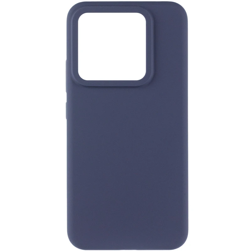 Чохол Silicone Case Lakshmi Premium на Motorola Moto G15 4G – Темно-синій / Midnight blue. Фото 2 з 3
