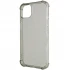 Ультратонкий силіконовий чохол GETMAN з критими бортами на Apple iPhone 14 Plus (6.7") – Сірий (прозорий). Фото 3 з 8