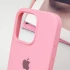 Чохол Silicone Case з закритим низом на Apple iPhone 15 Pro (6.1") – Рожевий / Pink. Фото 7 з 9