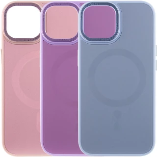 Силіконовий сапфіровий чохол з MagSafe на Apple iPhone 15 (6.1") фото 1 Силіконовий сапфіровий чохол з MagSafe на Apple iPhone 15 (6.1") фото 1 з 3
