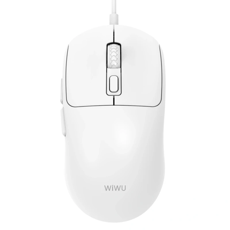 Мышь проводная WIWU WM111 Wired Mouse – White. Фото 1 из 5