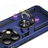 Противоударный чехол Serge Ring с кольцом для Xiaomi Redmi Note 13 4G – Темно-синий. Фото 5 из 6