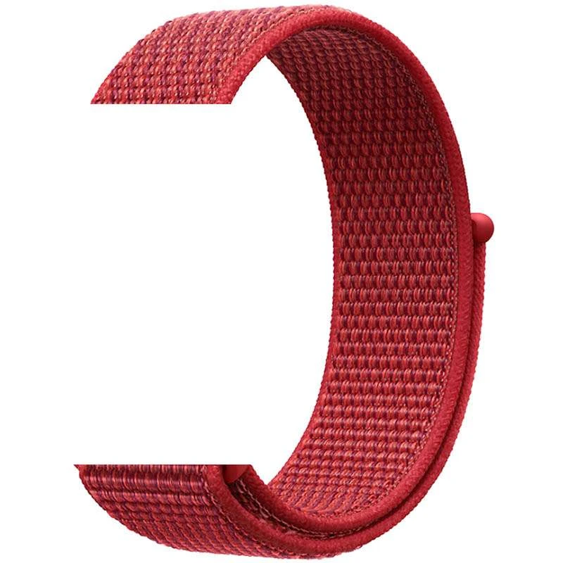 

Ремінець Nylon для Xiaomi Amazfit / Samsung 20 mm (Червоний / Red)