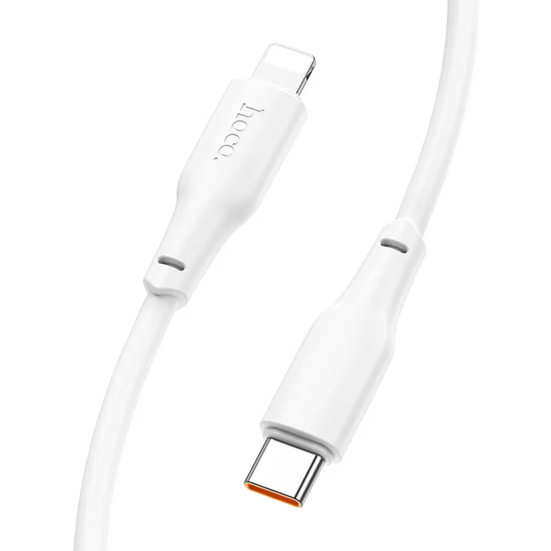 Дата кабель Hoco X93 Force Type-C to Lightning 20W (2m) – White. Фото 2 з 6