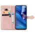 Кожаный чехол-книжка Art Case с визитницей для Xiaomi Redmi Note 10 5G – Розовый. Фото 3 из 5