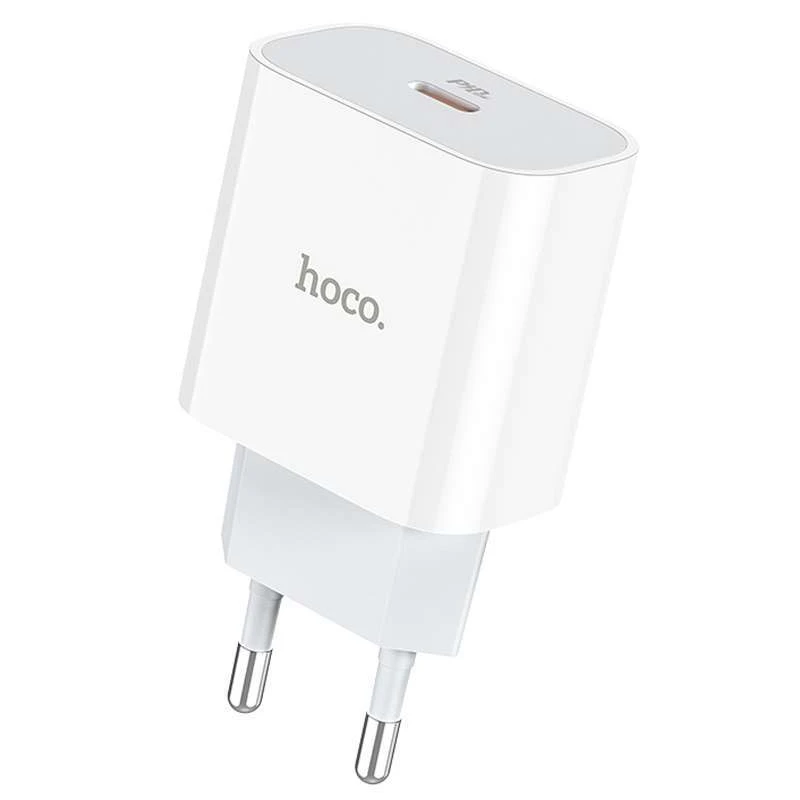 МЗП Hoco C76A Speed source PD20W charger (EU) – Білий. Фото 4 з 6
