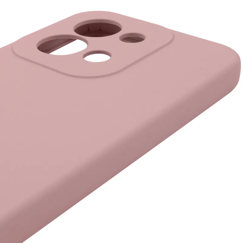 Чехол Silicone Case Lakshmi Premium з закритою камерою на Xiaomi Redmi 15C (Global) – Розовый / Pink Sand. Фото 5 из 6