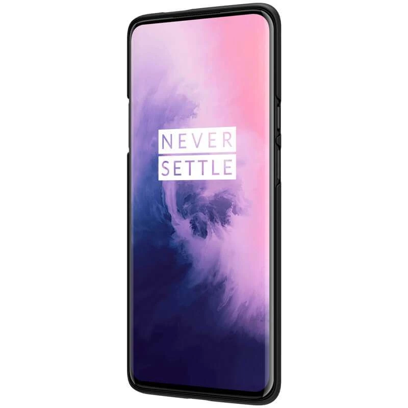 Пластиковая накладка Matte Frost для OnePlus 7 Pro – Черный. Фото 3 из 4