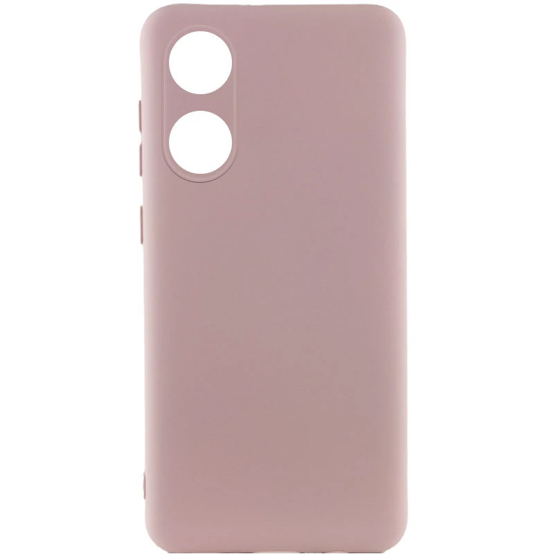 Чохол Silicone Case Lakshmi Premium із закритою камерою для Oppo A78 4G – Рожевий / Pink Sand. Фото 1 з 4