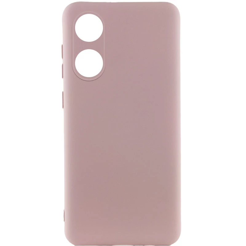 

Чехол Silicone Case Lakshmi Premium з закритою камерою на Oppo A58 4G (Розовый / Pink Sand), Рожевий / pink sand