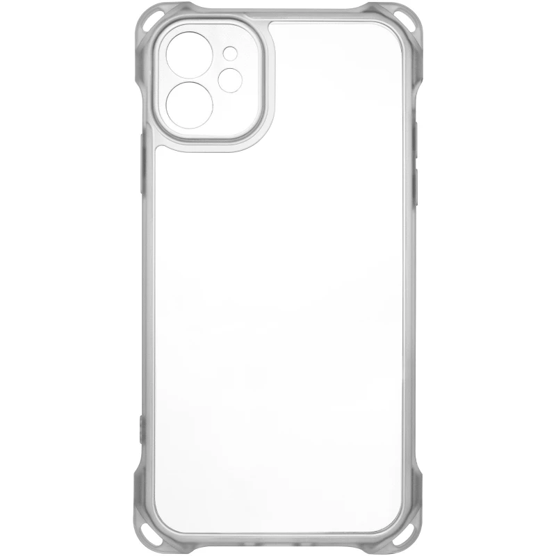 Силіконовий чохол CrossBody зі шнурком для Apple iPhone 12 (6.1") – Transparent. Фото 5 з 12