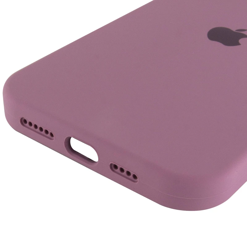 Чехол Silicone Case с закрытым низом для Apple iPhone 15 Pro (6.1") – Лиловый / Lilac Pride. Фото 10 из 10