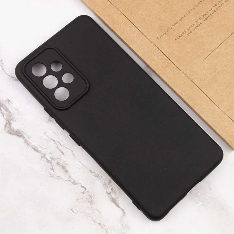 Чехол Silicone Case Lakshmi с закрытой камерой для Samsung Galaxy A13 4G – Черный / Black. Фото 7 из 7