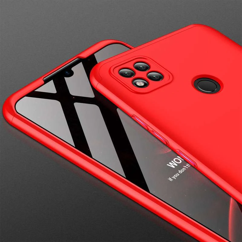 Чохол із захистом 360 градусів GKK на Xiaomi Redmi 10C – Червоний. Фото 2 з 4