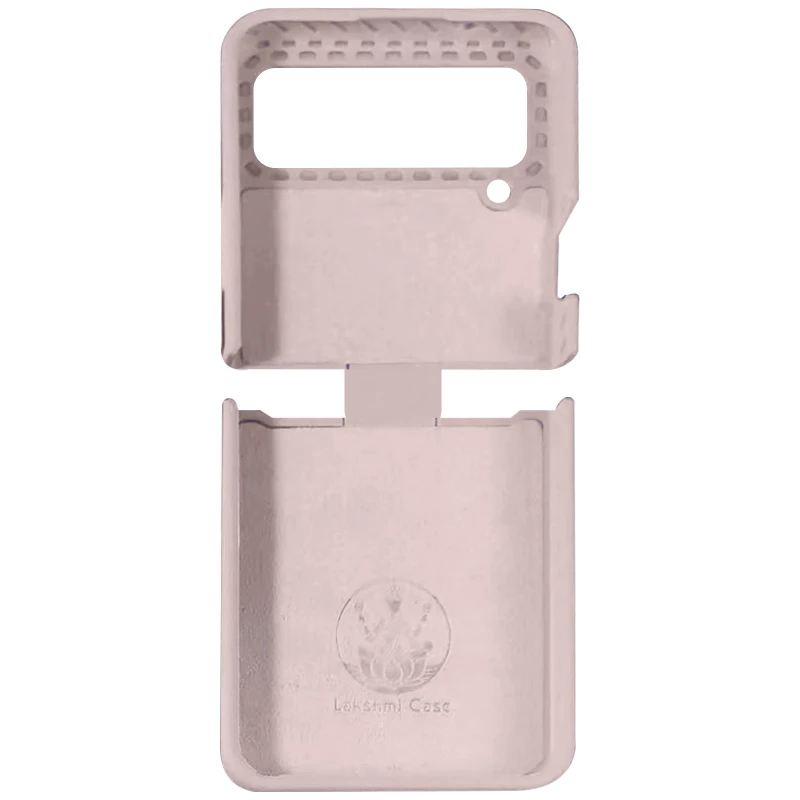 Чохол Foldables Silicone Cover Lakshmi (AAA) для Samsung Galaxy Z Flip4 – Рожевий / Pink Sand. Фото 3 з 6