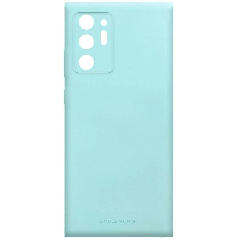 

Силіконовий чохол Molan Cano Smooth на Samsung Galaxy Note 20 Ultra (Бірюзовий)