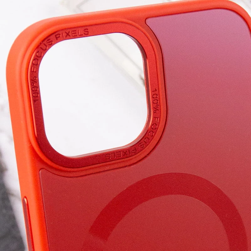 Силіконовий сапфіровий чохол з MagSafe на Apple iPhone 15 Plus (6.7") – Червоний / Red. Фото 13 Силіконовий сапфіровий чохол з MagSafe на Apple iPhone 15 Plus (6.7") – Червоний / Red. Фото 13 з 13