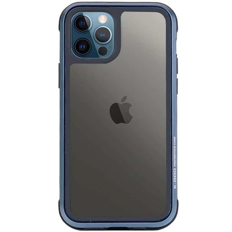 

Чохол PC+TPU+Metal K-DOO Ares на Apple iPhone 13 Pro Max (6.7") (Синій)