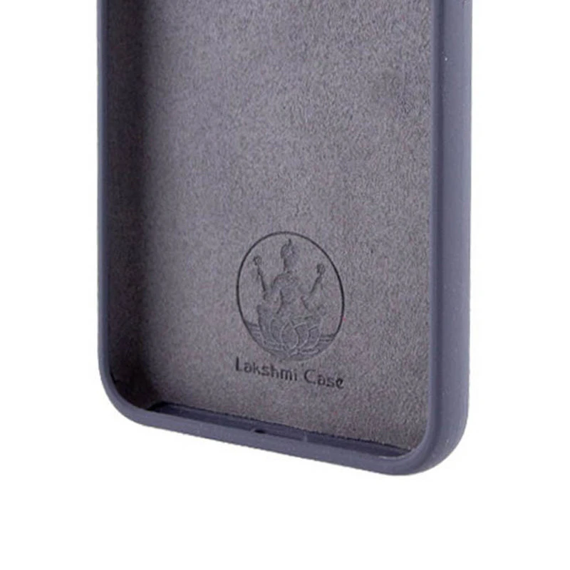 Чохол Silicone Case Lakshmi Premium із закритою камерою для Xiaomi Redmi 12 – Сірий / Dark Gray. Фото 5 з 10