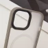 TPU+PC чохол Blueo Skin Friendly Frosted with MagSafe для Apple iPhone 15 (6.1") – Сірий / Grey. Фото 6 з 9