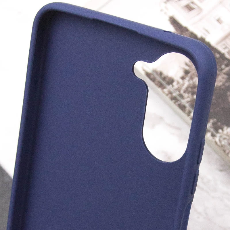 Кольоровий силіконовий чохол на Realme 10 4G – Синій. Фото 6 з 6