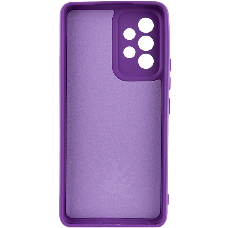 Чехол Silicone Case Lakshmi Plus с закрытой камерой для Samsung Galaxy A13 4G – Фиолетовый / Purple. Фото 2 из 4