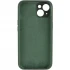 Чехол Silicone Case с защитой камеры для Apple iPhone 14 (6.1") – Зеленый / Cyprus Green. Фото 2 из 4