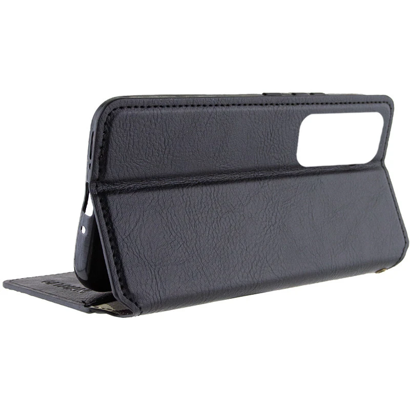 Чехол книжка GETMAN Cubic для Samsung Galaxy M35 – Черный. Фото 9 из 12