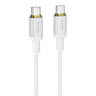 Дата кабель Hoco X128 Benefit Type-C to Type-C 60W (1m) фото 1 из 4
