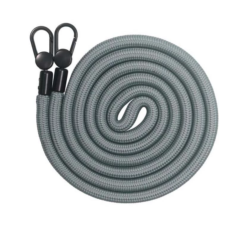 Прозорий силіконовий чохол з ремінцем на Apple iPhone 12 Pro Max (6.7") – Fog. Фото 4 з 14