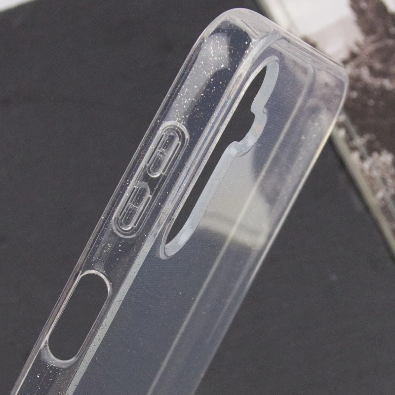 Блискучий силіконовий чохол на Samsung Galaxy A07 – Clear. Фото 12 з 12