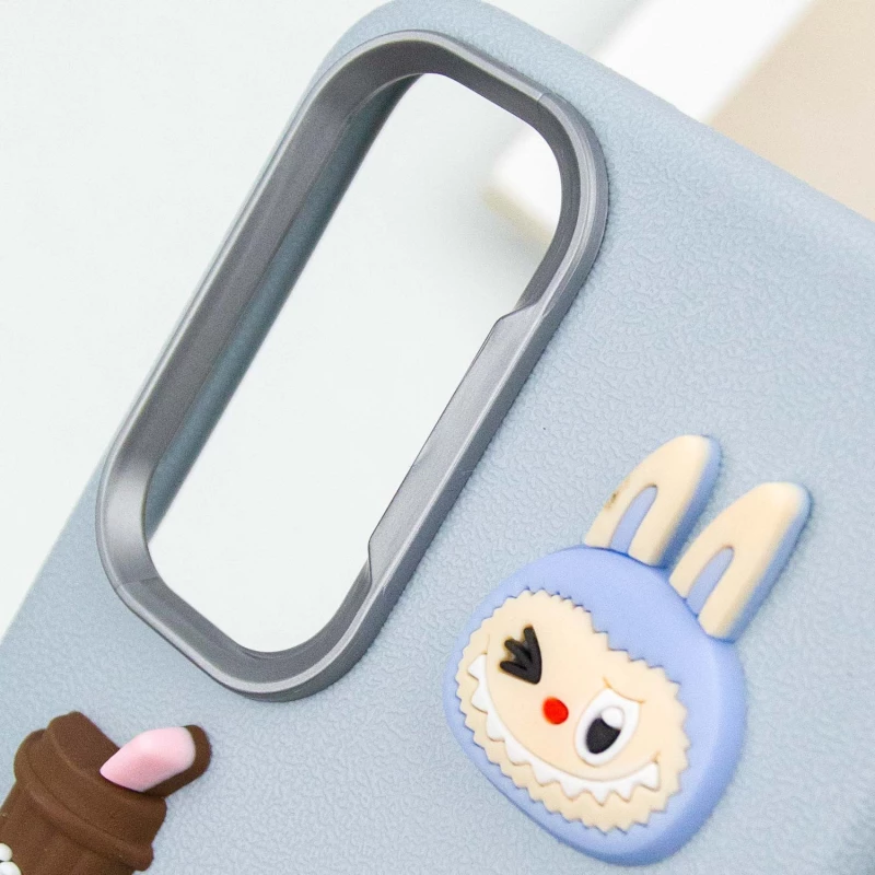 Чохол Labubu Toys для Xiaomi Redmi Note 12 4G – Labubu / Blue. Фото 6 з 6
