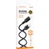 Дата кабель Borofone BX113 Lenny USB to Lightning 2.4A (1m) – Black. Фото 2 з 5