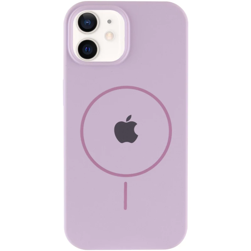 Чохол Silicone Armor Max with MagSafe для Apple iPhone 11 (6.1") – Бузковий / Lilac. Фото 4 з 11