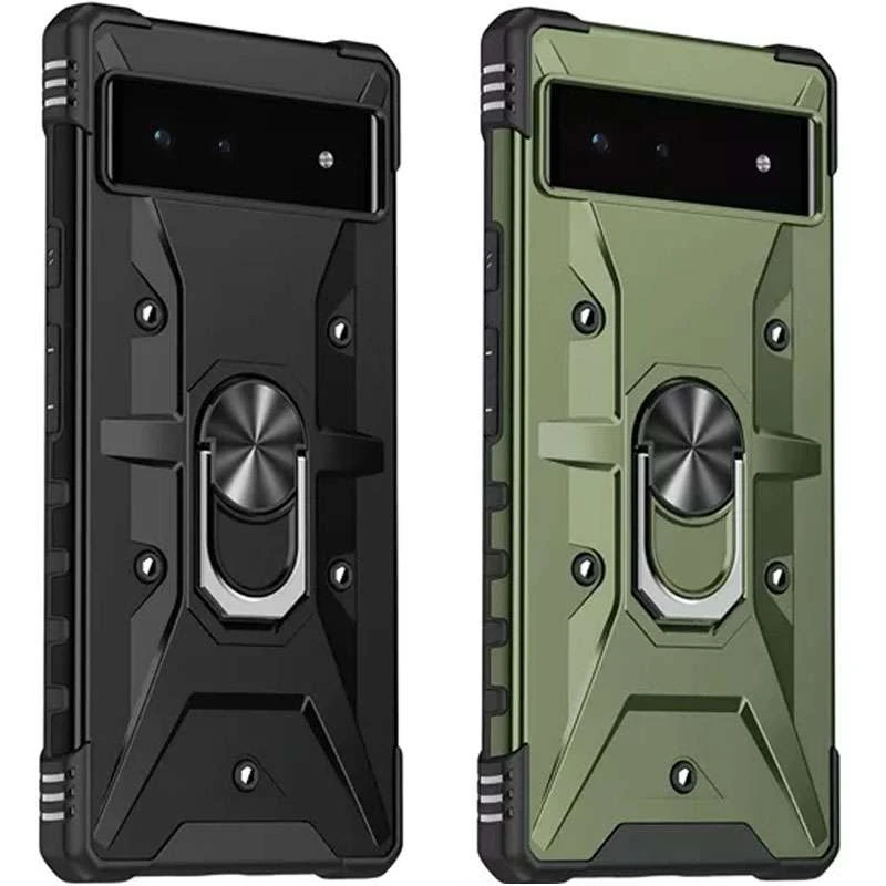

Ударостійкий чохол Pathfinder з кільцем на Google Pixel 6a