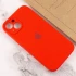 Чехол Silicone Case с защитой камеры для Apple iPhone 13 (6.1") – Красный / Red. Фото 4 из 4
