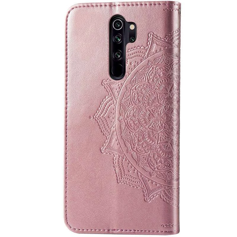 Кожаный чехол-книжка Art Case с визитницей для Xiaomi Redmi 9 – Розовый. Фото 4 из 6