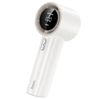 Портативний вентилятор Hoco HX64 Hurricane high speed handheld fan 3600 mAh фото 1 з 8