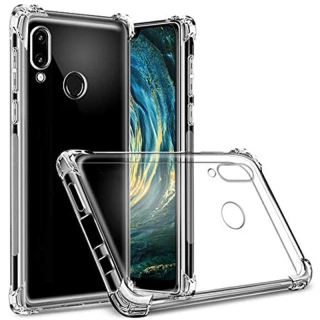 Ультратонкий силиконовый чехол GETMAN с крытыми бортами для Huawei Honor 8X фото 1 из 2