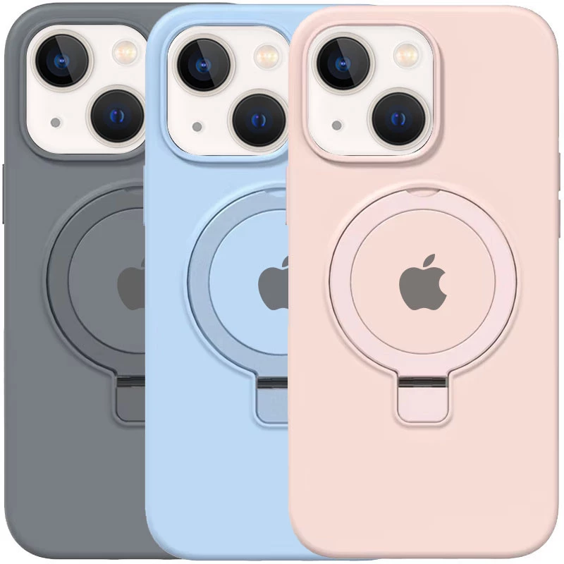 Силіконовий чохол Full Protective з кільцем-тримачем для Apple iPhone 14 фото 1 из 1