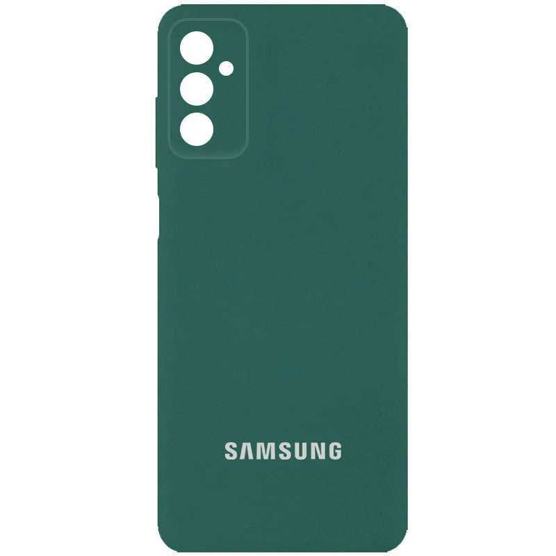 

Чохол Silicone Case з закритим низом та захистом камери на Samsung Galaxy A04s (Зелений / Pine green)