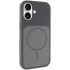 Чохол Silk Duo Color (AA) NO LOGO with Magnetic Fit для Apple iPhone 17 (6.3") – Gray. Фото 2 з 7