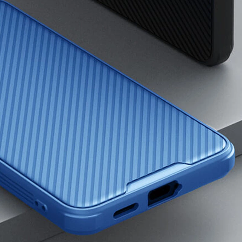 Карбонова накладка Nillkin Camshield Prop для Samsung Galaxy S24 – Blue. Фото 8 з 8