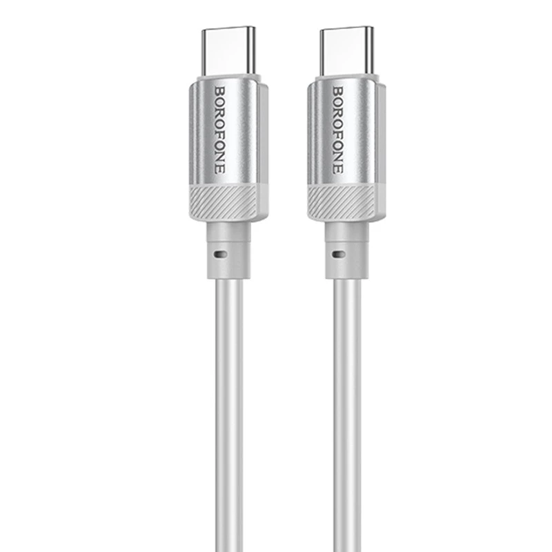 Дата кабель Hoco X108 Benefit 60W Type-C to Type-C (1m) фото 2 з 3